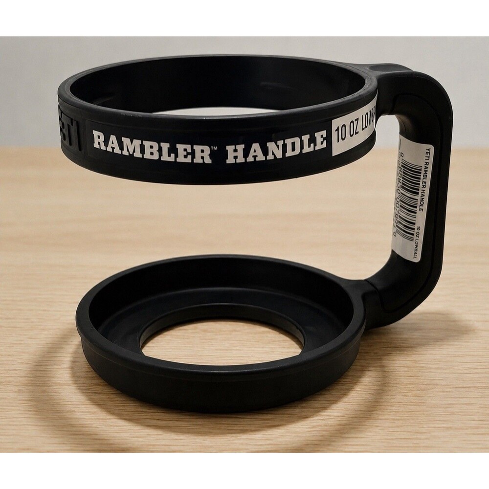 YETI Rambler Handle 10 oz Lowball Black Genuine OEM New